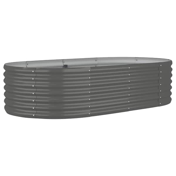 Peenrakast 152 × 80 × 36 cm, tsingitud teras – hall