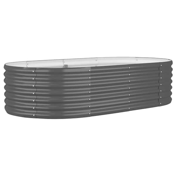 Peenrakast 152 × 80 × 36 cm, tsingitud teras – antratsiithall