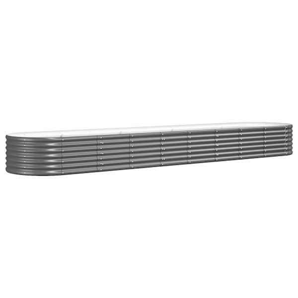 Peenrakast 368 × 80 × 36 cm, tsingitud teras – antratsiithall