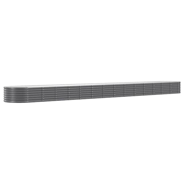 Peenrakast 620 × 80 × 36 cm, tsingitud teras – antratsiithall
