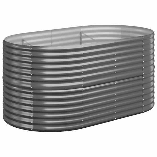 Peenrakast 152 × 80 × 68 cm, tsingitud teras – antratsiithall