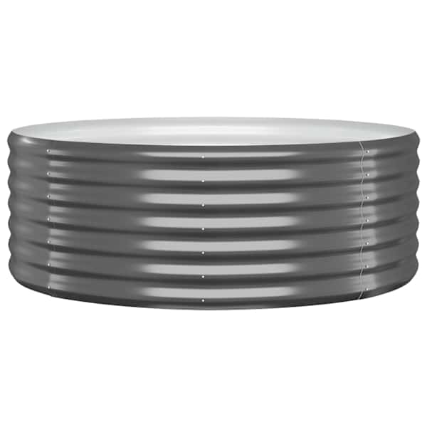 Peenrakast 100 × 100 × 36 cm, tsingitud teras – antratsiithall