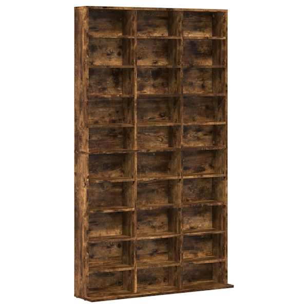 CD-kapp, suitsutatud tamm, 102 × 23 × 177,5 cm, tehispuit