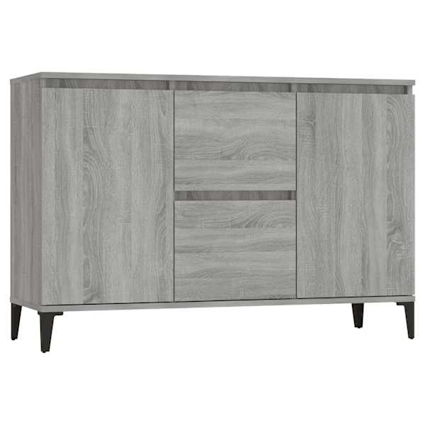 Puhvetkapp, hall Sonoma tamm, 102 × 35 × 70 cm, tehispuit
