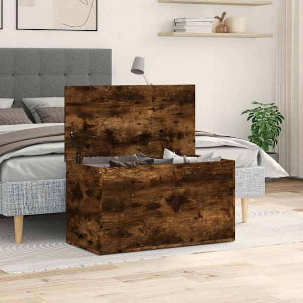 Hoiukast, suitsutatud tamm, 84 × 42 × 46 cm, tehispuit