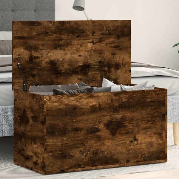 Hoiukast, suitsutatud tamm, 84 × 42 × 46 cm, tehispuit