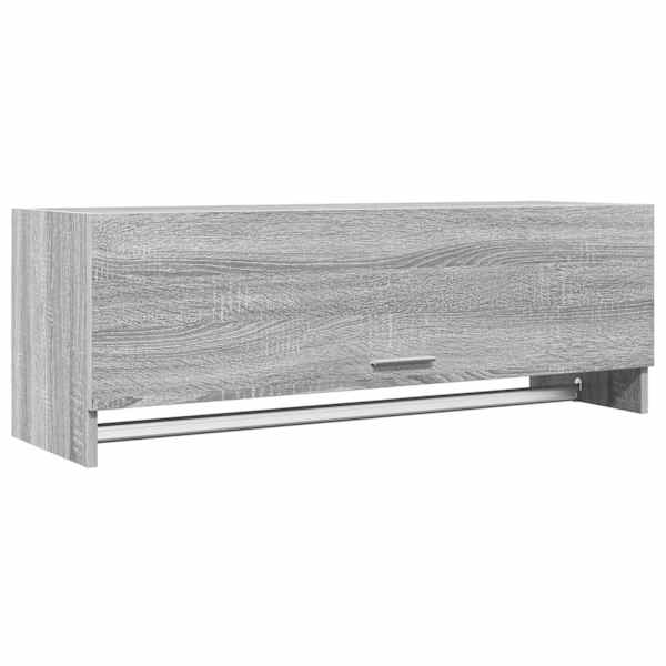 Garderoob, hall Sonoma tamm, 100 × 32,5 × 35 cm, tehispuit