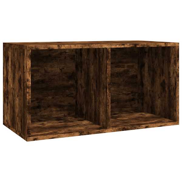 Vinüülplaatide kapp, suitsutatud tamm 71 × 34 × 36 cm tehispuit
