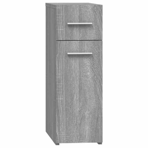 Sahtlitega kapp, hall Sonoma tamm, 20 × 45,5 × 60 cm, tehispuit