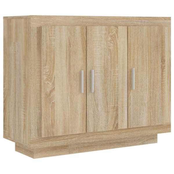 Puhvetkapp, Sonoma tamm, 92 × 35 × 75 cm tehispuit