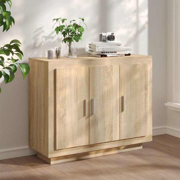 Puhvetkapp, Sonoma tamm, 92 × 35 × 75 cm tehispuit