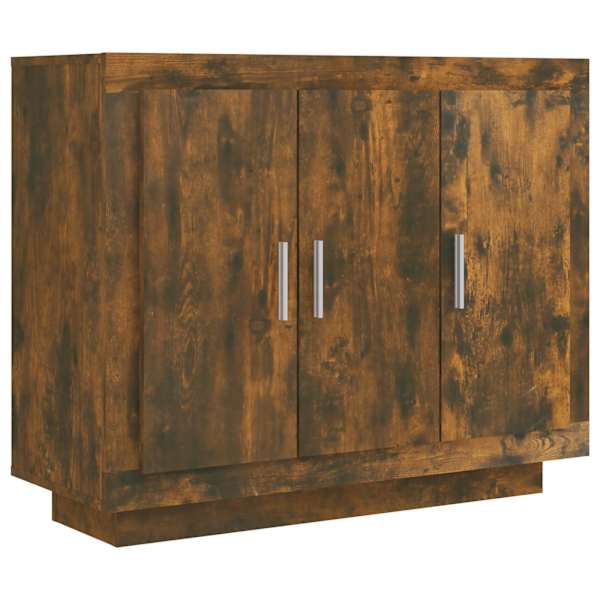 Puhvetkapp, suitsutatud tamm, 92 × 35 × 75 cm, tehispuit