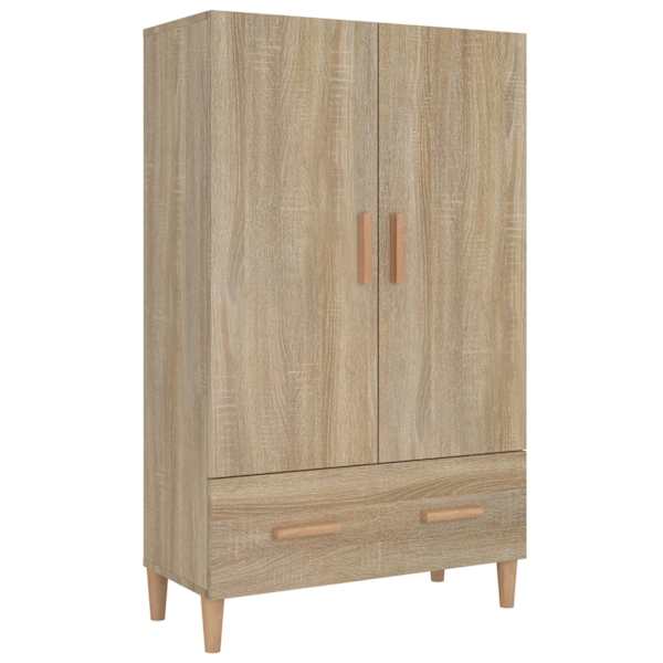 Kõrge kapp, Sonoma tamm, 70 × 31 × 115 cm, tehispuit
