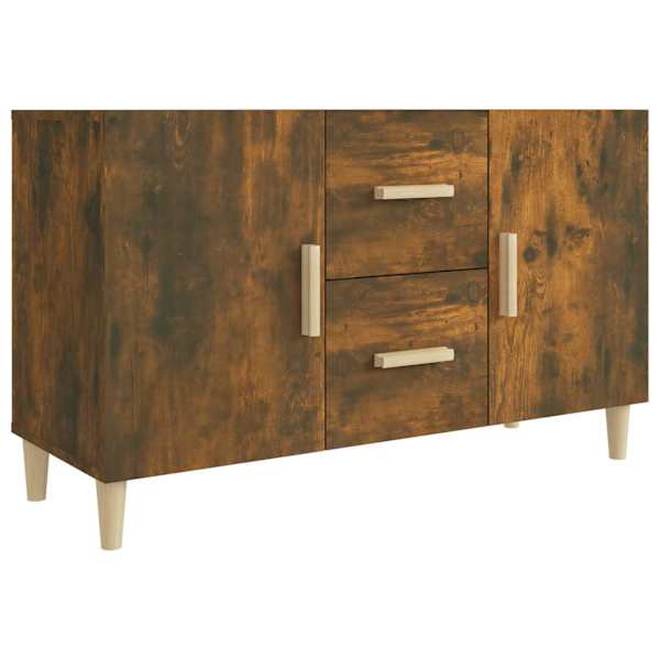 Puhvetkapp, suitsutatud tamm, 100 × 36 × 60 cm tehispuit