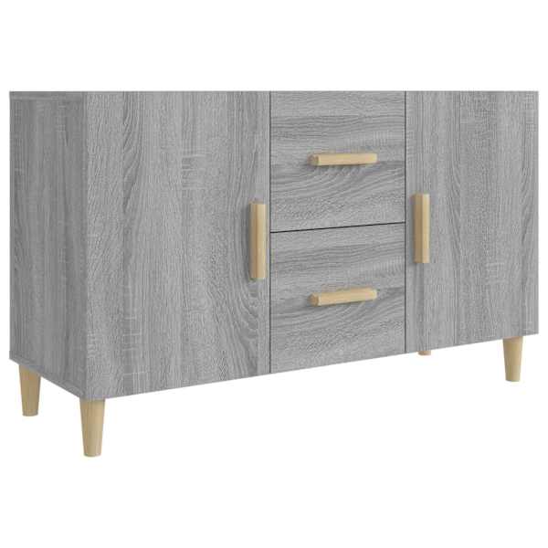 Puhvetkapp, hall Sonoma tamm, 100 × 36 × 60 cm, tehispuit