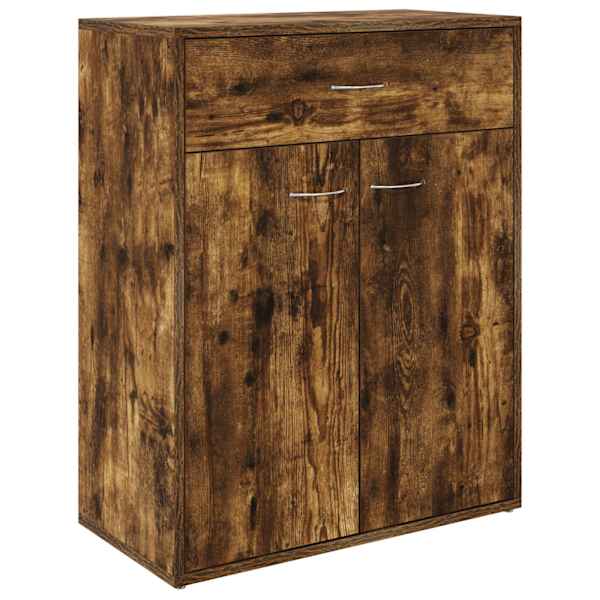 Puhvetkapp, suitsutatud tamm, 60 × 30 × 75 cm, tehispuit