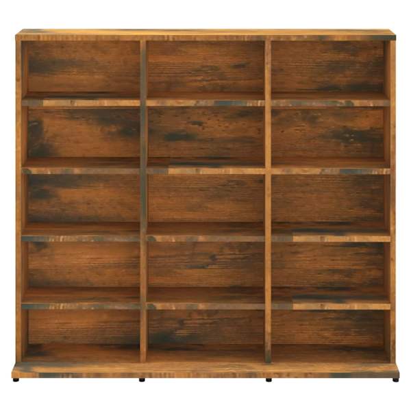 CD-kapp, suitsutatud tamm, 100 × 23 × 89,5 cm, tehispuit