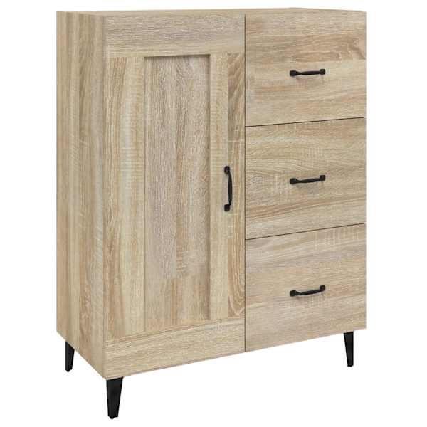 Puhvetkapp, Sonoma tamm, 69,5 × 34 × 90 cm, tehispuit