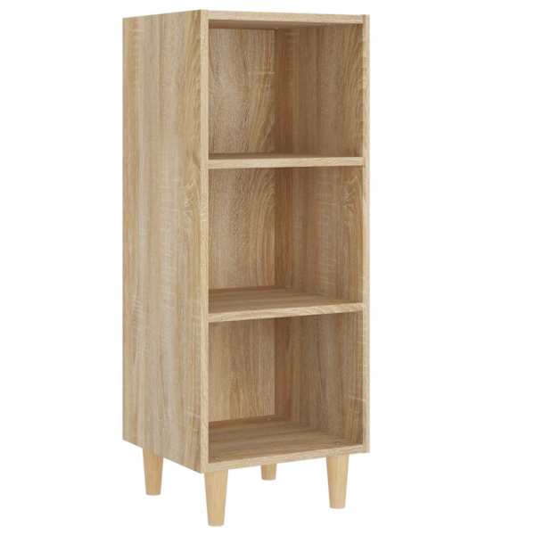Puhvetkapp, Sonoma tamm, 34,5 × 32,5 × 90 cm tehispuit