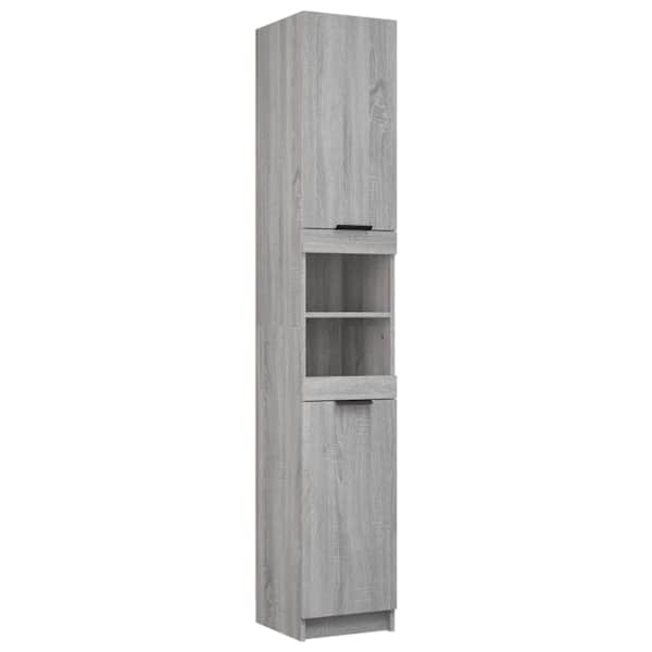 Vannitoakapp, hall Sonoma , 32 × 34 × 188,5 cm, tehispuit