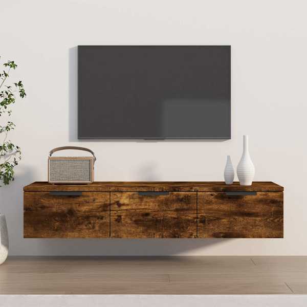 Seinakapp, suitsutatud tamm, 102 × 30 × 20 cm, tehispuit