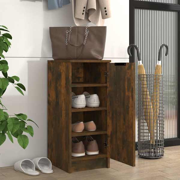Jalatsikapp, suitsutatud tamm, 30 × 35 × 70 cm, tehispuit