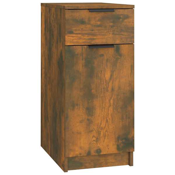Sahtlikapp, suitsutatud tamm, 33,5 × 50 × 75 cm, tehispuit