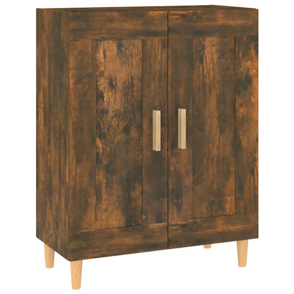 Puhvetkapp, suitsutatud tamm, 69,5 × 34 × 90 cm, tehispuit