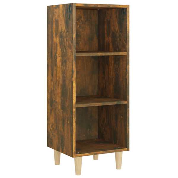 Puhvetkapp, suitsutatud tamm, 34,5 × 32,5 × 90 cm, tehispuit