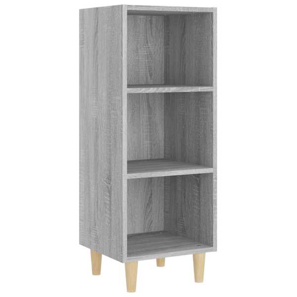 Puhvetkapp, hall, Sonoma tamm, 34,5 × 32,5 × 90 cm, tehispuit