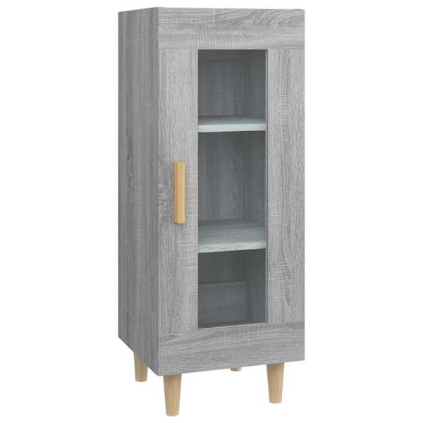 Puhvetkapp, hall Sonoma tamm, 34,5 × 34 × 90 cm, tehispuit