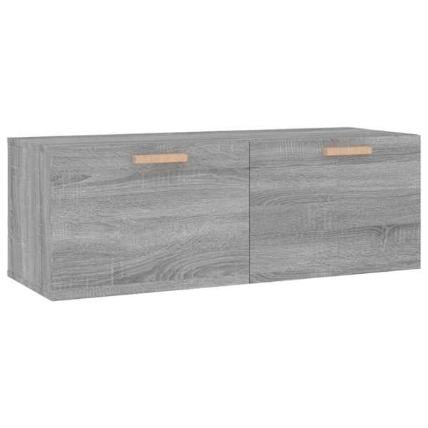Telerikapp, hall Sonoma tamm, 100 × 36,5 × 35 cm, tehispuit