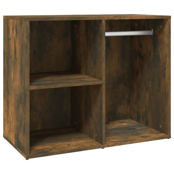 Raamatukapp, suitsutatud tamm, 80 × 40 × 65 cm, tehispuit