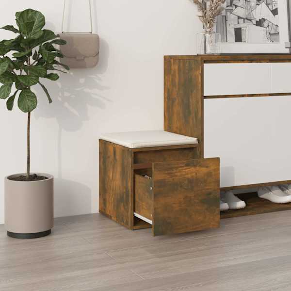 Sahtliga kapp, suitsutatud tamm, 40,5 × 40 × 40 cm, tehispuit