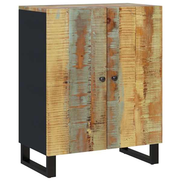 Puhvetkapp, 60 × 33 × 75 cm, taastatud puit