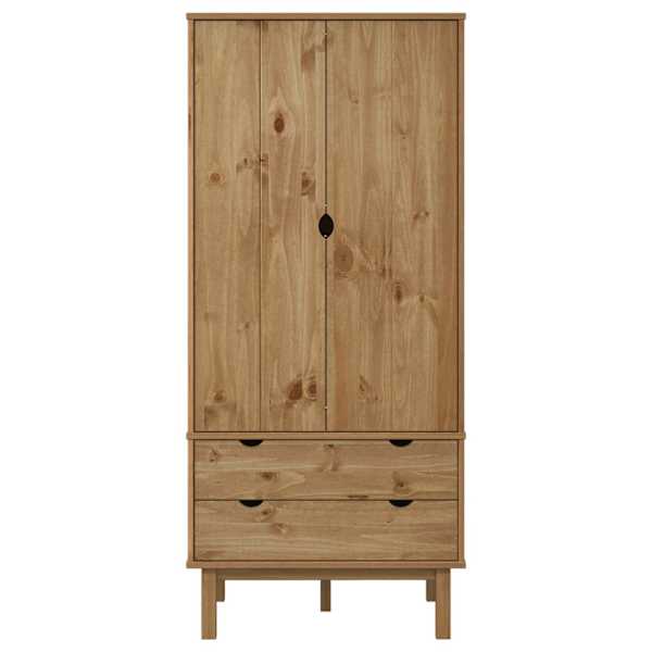 Riidekapp "OTTA", 76,5 × 53 × 172 cm, männipuit