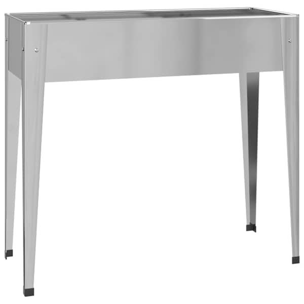 Taimekast 100,5 × 40,5 × 90 cm, tsingitud teras