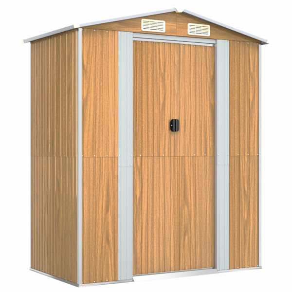 Metallist aiakuur 192 × 108 × 223 cm – helepruun