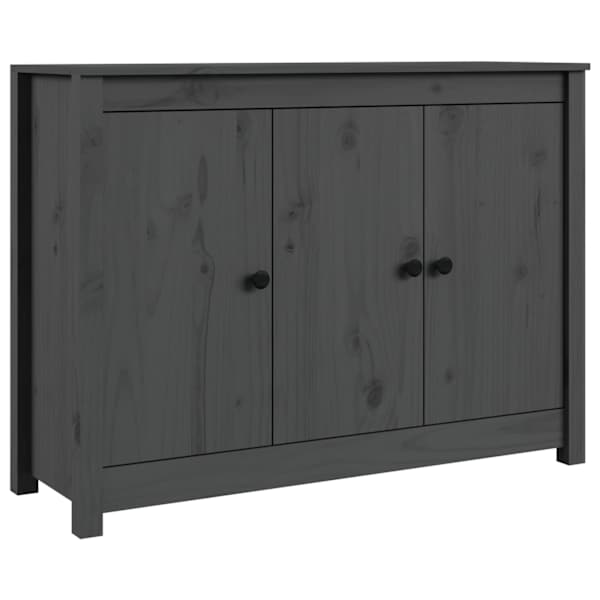 Puhvetkapp, hall, 100 × 35 × 74 cm, täismännipuit