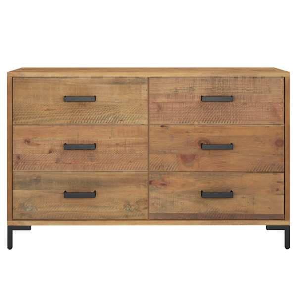Puhvetkapp, pruun, 110 × 35 × 70 cm, männipuit