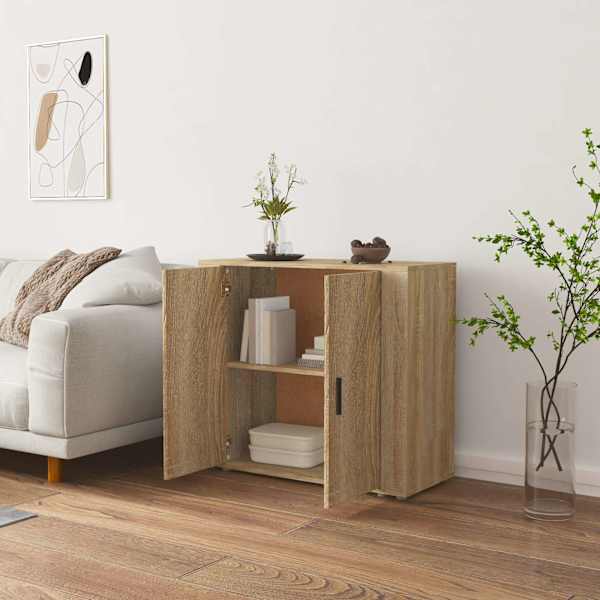 Puhvetkapp, Sonoma tamm, 80 × 33 × 70 cm tehispuit