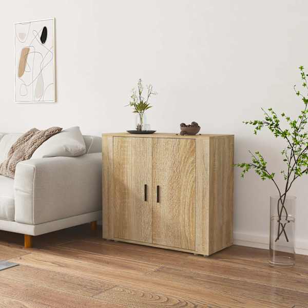 Puhvetkapp, Sonoma tamm, 80 × 33 × 70 cm tehispuit