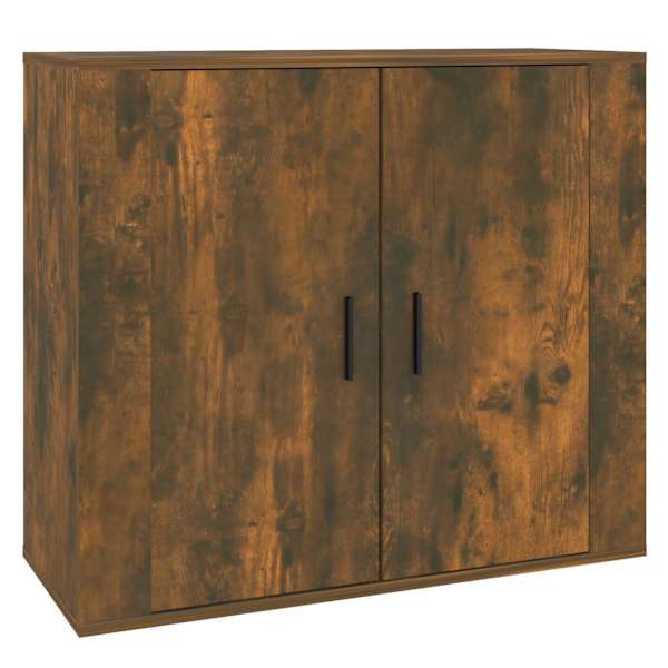 Puhvetkapp, suitsutatud tamm, 80 × 33 × 70 cm, tehispuit