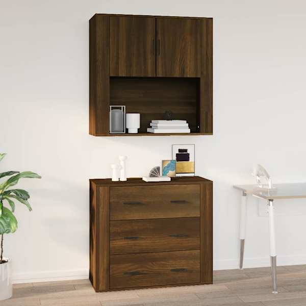 Seinakapp, pruun tamm, 80 × 33 × 80 cm, tehispuit
