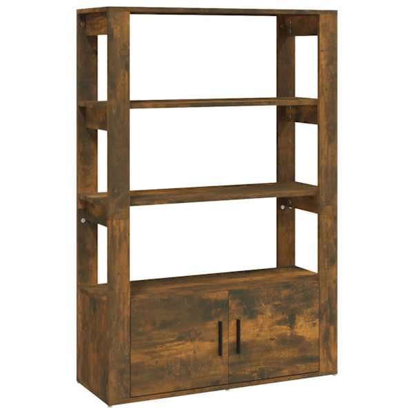 Puhvetkapp, suitsutatud tamm, 80 × 30 × 119,5 cm, tehispuit