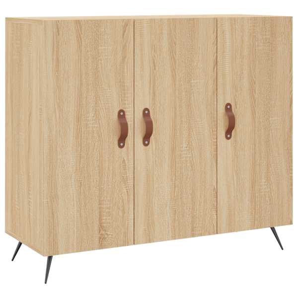 Puhvetkapp, Sonoma tamm, 90 × 34 × 80 cm, tehispuit