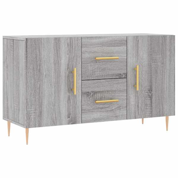Puhvetkapp, hall Sonoma tamm, 100 × 36 × 60 cm, tehispuit