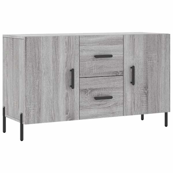 Puhvetkapp, hall Sonoma tamm, 100 × 36 × 60 cm, tehispuit