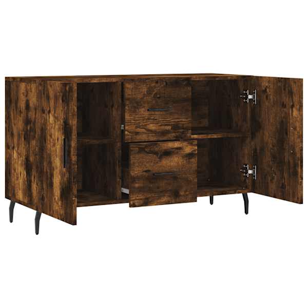 Puhvetkapp, suitsutatud tamm, 100 × 36 × 60 cm tehispuit