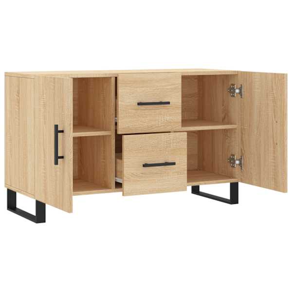 Puhvetkapp, Sonoma tamm, 100 × 36 × 60 cm, tehispuit